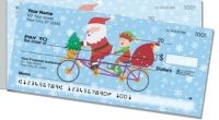 Santa Claus Side Tear Personal Checks