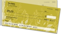 Rustic Flower Side Tear Personal Checks