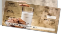 Milk & Cookie Side Tear Personal Checks