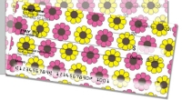 Retro Flower Side Tear Personal Checks