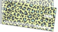 Colorful Animal Print Side Tear Personal Checks