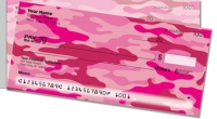 Cute Camo Side Tear Personal Checks