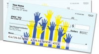 Down Syndrome Awareness Side Tear Personal Checks