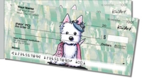 Westie  Princess Side Tear Personal Checks