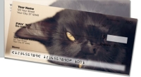 Black Cat Side Tear Personal Checks