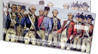 Revolutionary War Side Tear Personal Checks