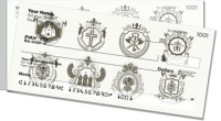 Coat of Arms Side Tear Personal Checks