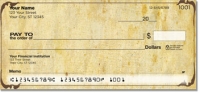 Aged Parchment Personal Checks