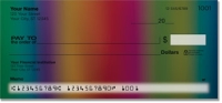 Rainbow Wave Personal Checks