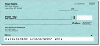 Blue Stipple Personal Checks