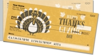 First Thanksgiving Side Tear Personal Checks
