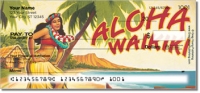 Hawaiian Art Personal Checks