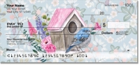 Fancy Birdhouse Personal Checks