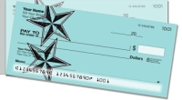 Nautical Star Side Tear Personal Checks