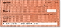 Orange Mesh Personal Checks