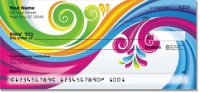 Colorful Curve Personal Checks