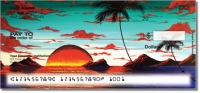 Tropical Surrealism Personal Checks