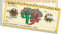 Southwestern Celebration Side Tear Personal Checks