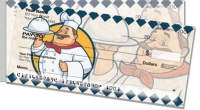 Whimsical Chef Side Tear Personal Checks