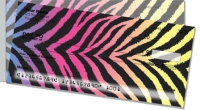 Neon Animal Print Side Tear Personal Checks