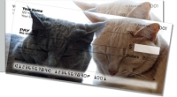 Cat Nap Side Tear Personal Checks
