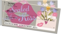 Sealed With a Kiss Side Tear Personal Checks