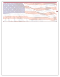 American Flag Blank Check Stock