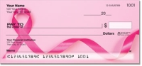 Pink Ribbon Personal Checks