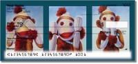 Sock Monkey Personal Checks