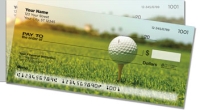 Gone Golfing Side Tear Personal Checks