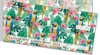 Hawaiian Print Side Tear Personal Checks