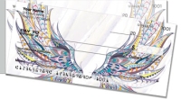Colored Wings Side Tear Personal Checks