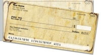 Aged Parchment Side Tear Personal Checks