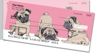 Pug Side Tear Personal Checks