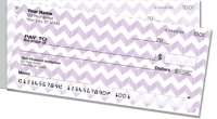 Sassy Chevron Side Tear Personal Checks