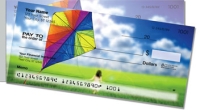 Colorful Kite Side Tear Personal Checks