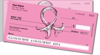 MADArt Pink Ribbon Side Tear Personal Checks