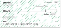 Dashing Diagonal Personal Checks