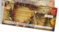 Autumn Wreath Side Tear Personal Checks