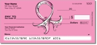MADArt Pink Ribbon Personal Checks