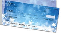 Holiday Snowflake Side Tear Personal Checks