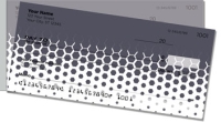 Simple Fade Side Tear Personal Checks