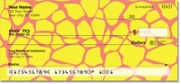 Giraffe Print Personal Checks