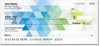 Polygon Pattern Personal Checks