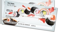 Sushi Roll Side Tear Personal Checks