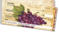 Vintage Fruit Side Tear Personal Checks