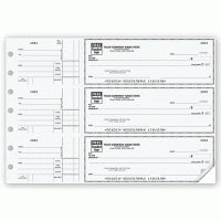 3-On-A-Page Business Size Checks, Voucher Accessories