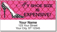 Terri Puma Shoe Lover Address Labels Accessories