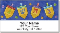 Zipkin Hanukkah Address Labels Accessories