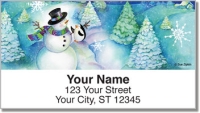 Zipkin Winter Address Labels Accessories